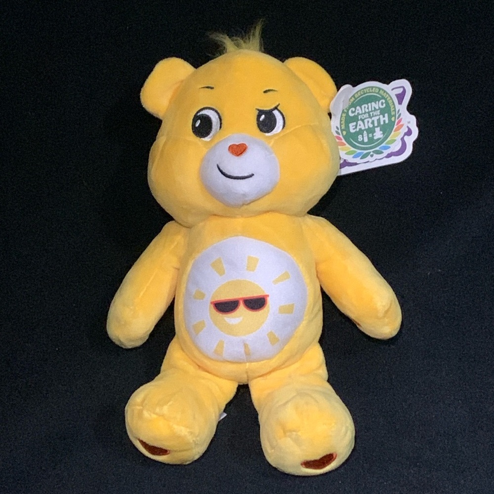 NWT Care Bears Funshine Bear Plush 11”
